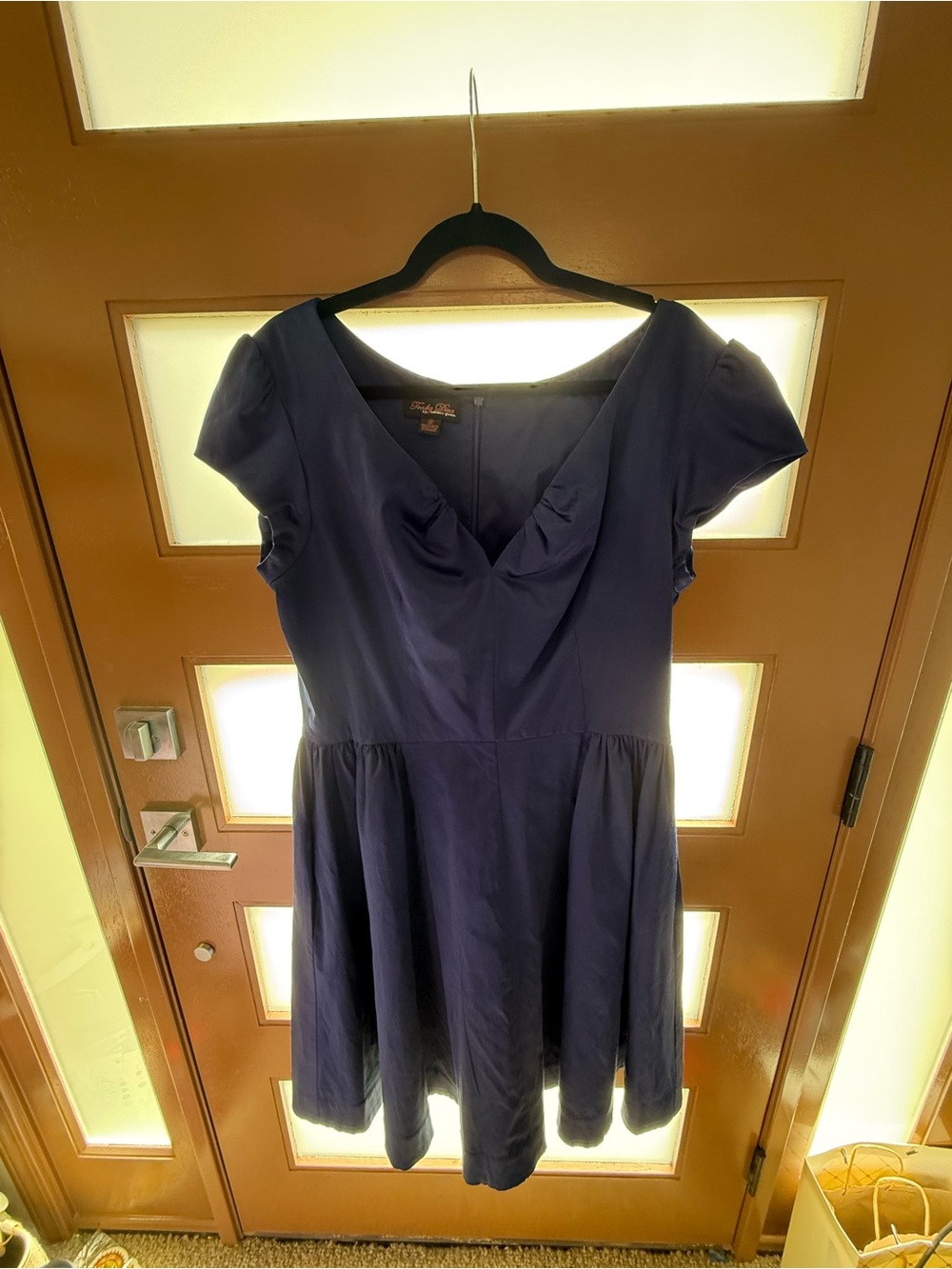 Trashy Diva Liz In Navy. Size 18.